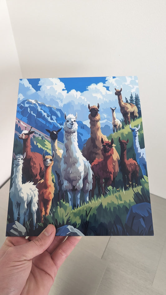 Tierra de alpacas
