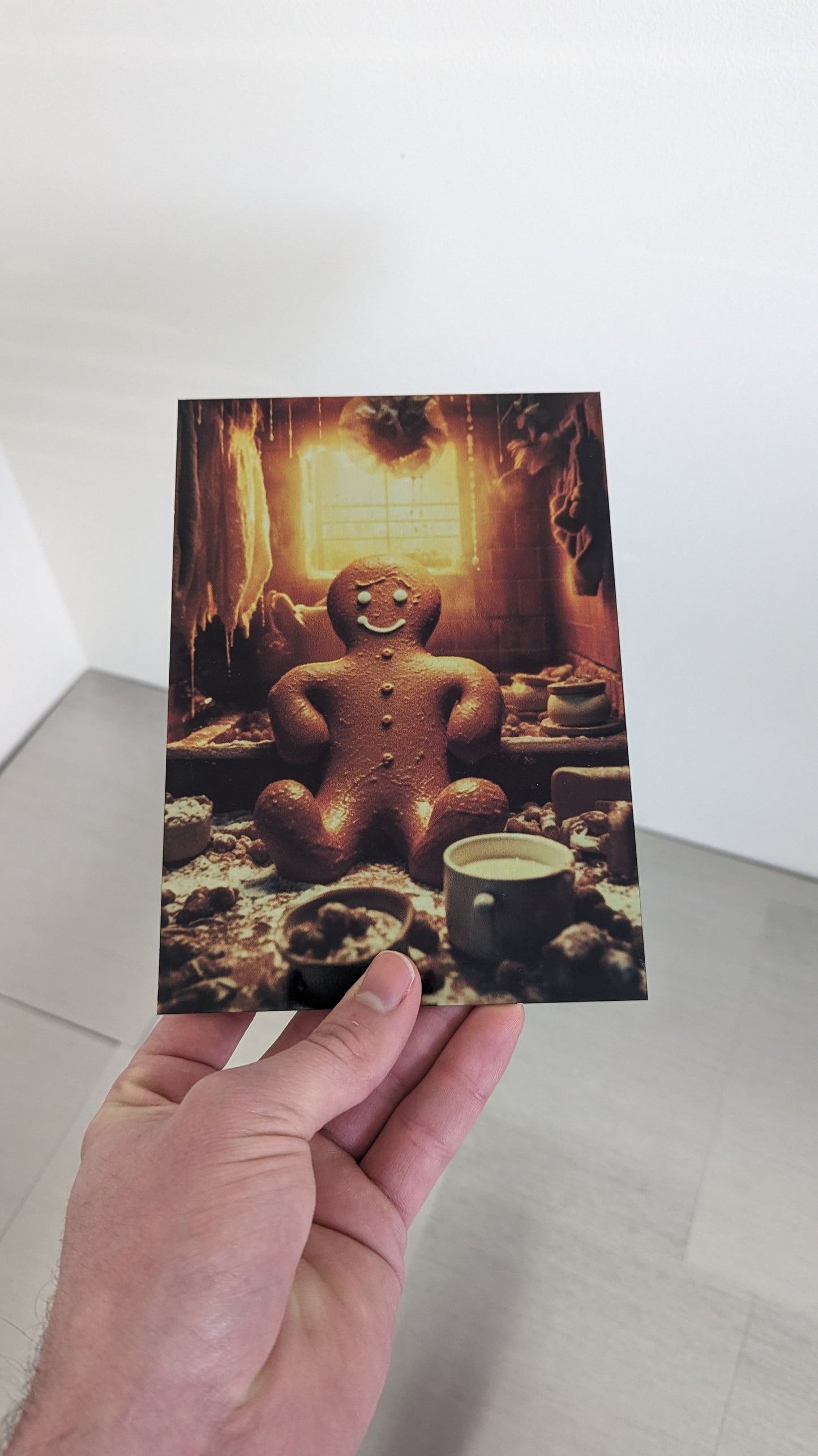 Gingerbread Man (5x7) image 0